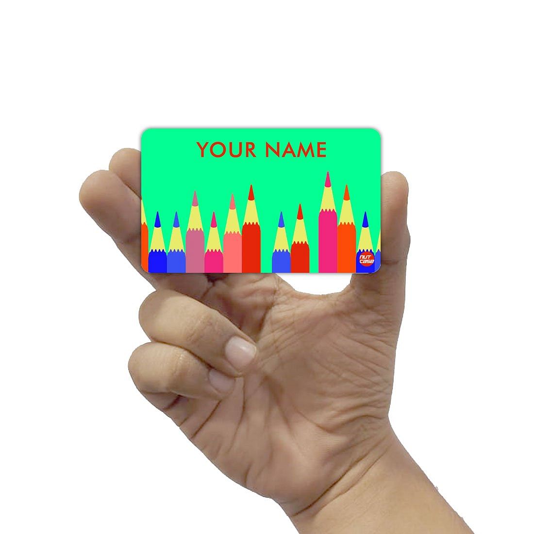 Personalized NFC Smart Card -  Pencils Nutcase