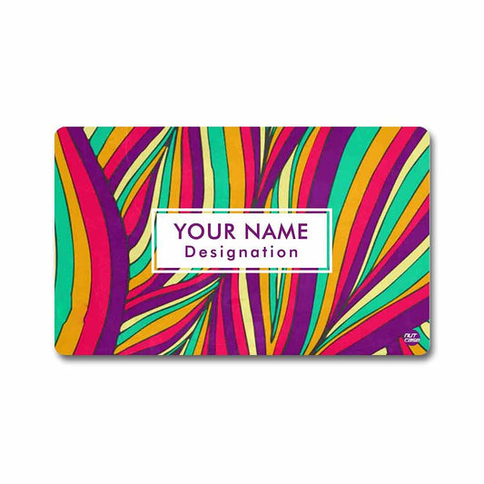 Customized NFC Smart Card -  Red Green Feathers Nutcase