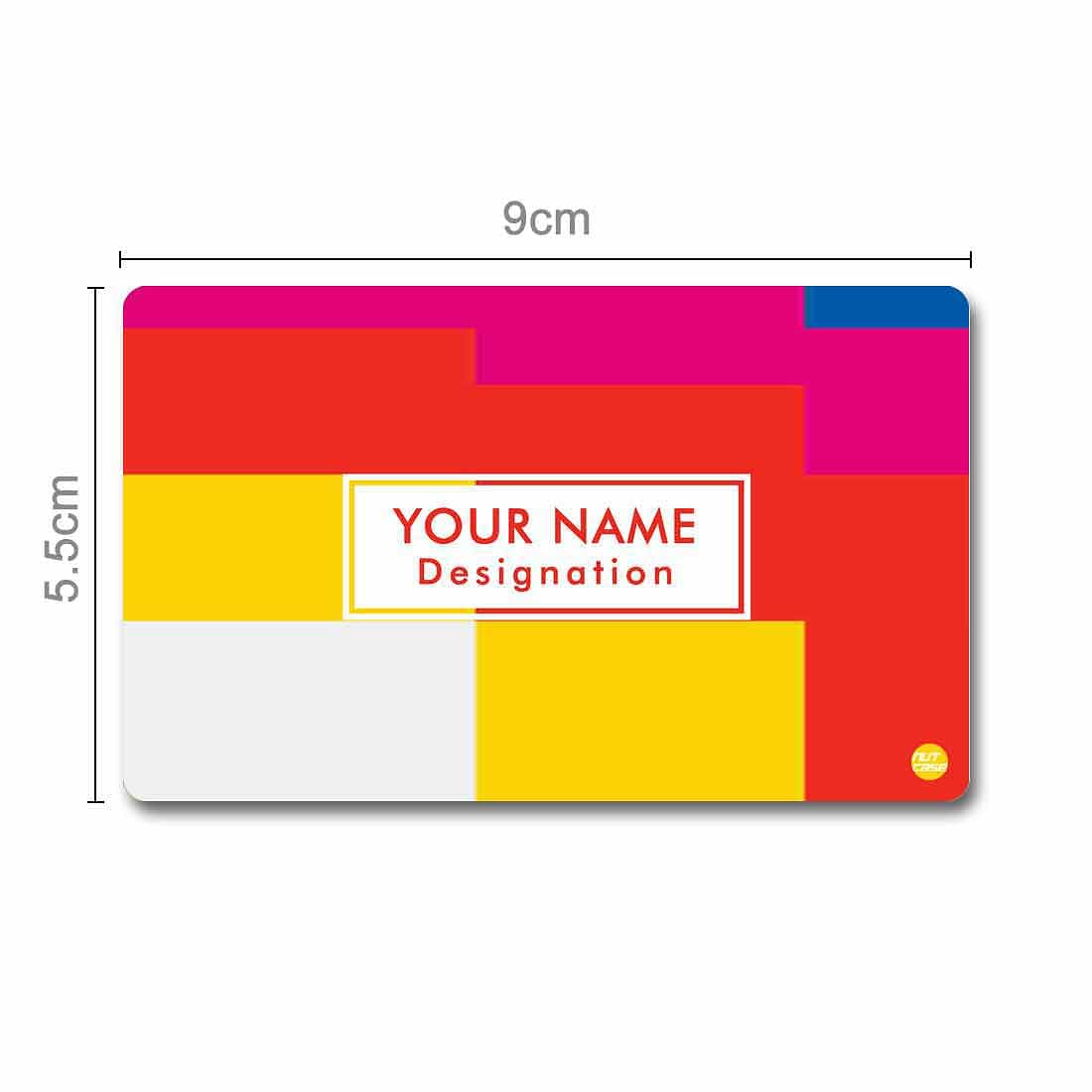 Personalized NFC Smart Card -  Boxed Pattern Nutcase