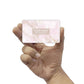 Personalized NFC Smart Card -  Pink Marble Nutcase