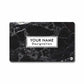Personalized NFC Smart Card -  Black Marble Nutcase