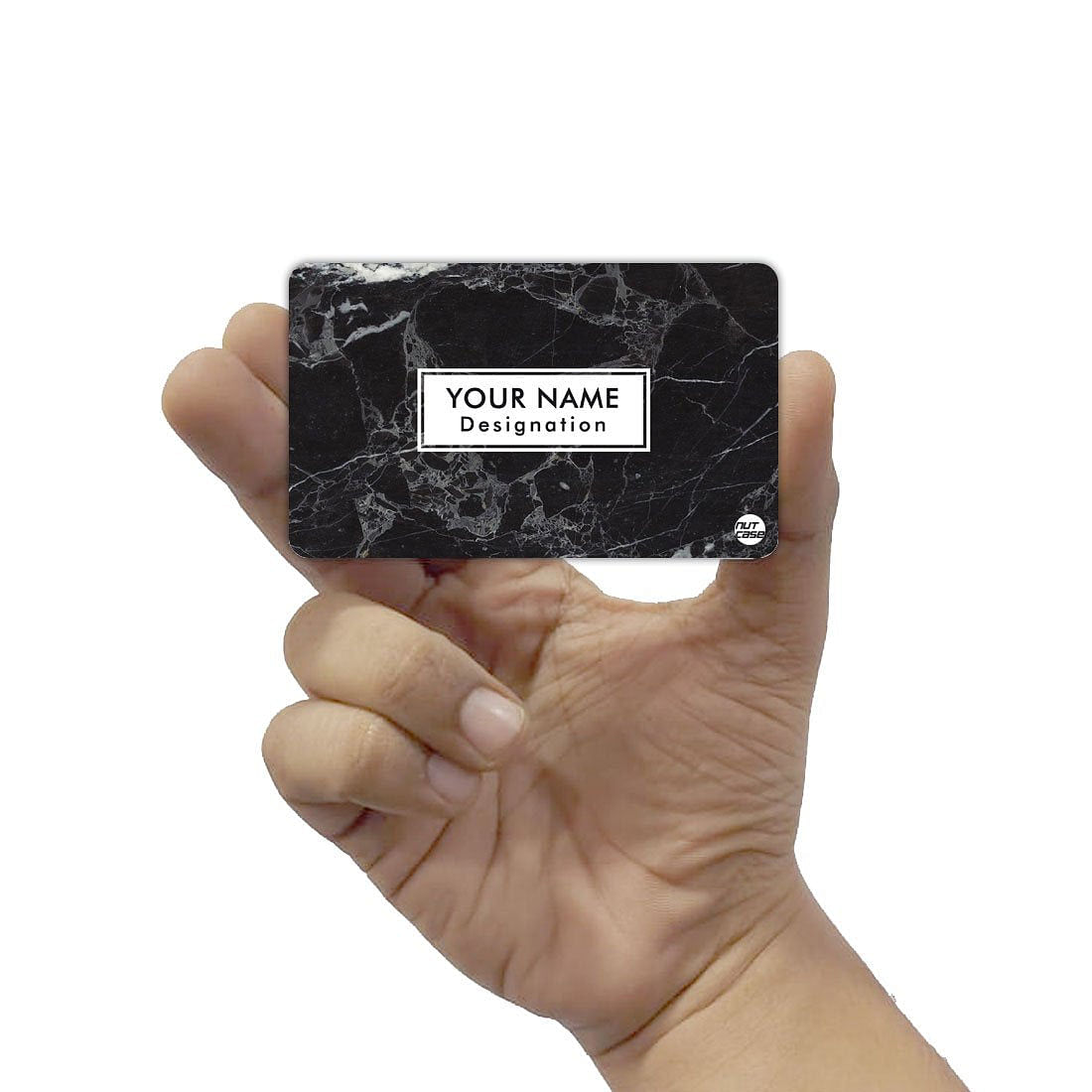 Personalized NFC Smart Card -  Black Marble Nutcase