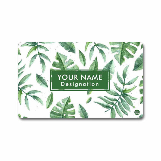Personalized NFC Smart Card -  Happy Leaves Nutcase