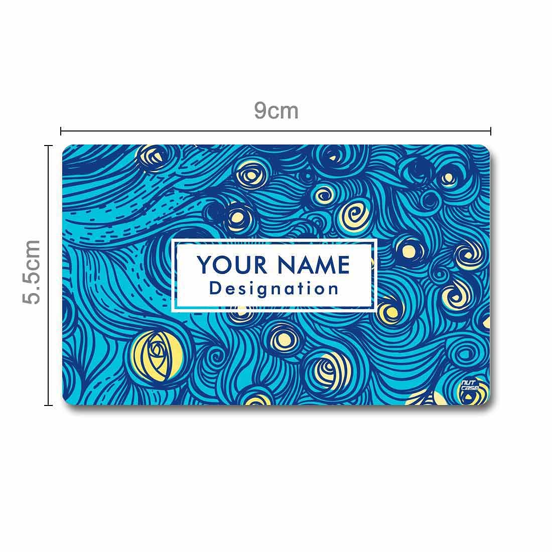 Customized NFC Digital Business Card - Starry Night Nutcase