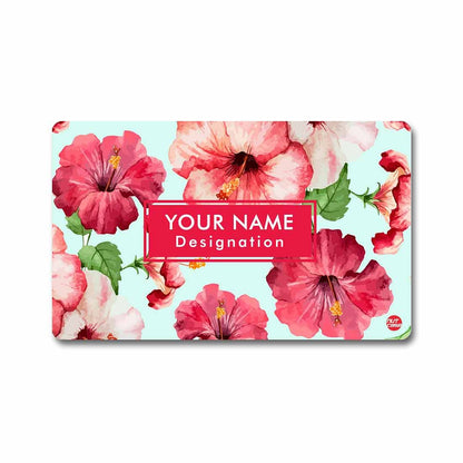 Customized NFC Smart Card -  Hibiscus Flower with white background Nutcase