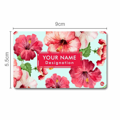 Customized NFC Smart Card -  Hibiscus Flower with white background Nutcase