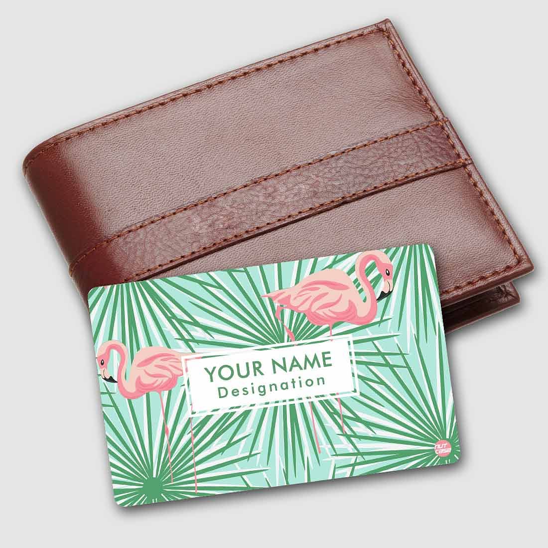 Personalized NFC Smart Card -  Flamingoes Nutcase