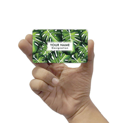 Personalized NFC Smart Card -  Monstera Plants Nutcase