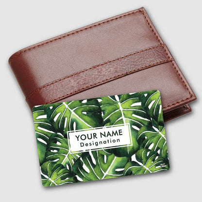 Personalized NFC Smart Card -  Monstera Plants Nutcase