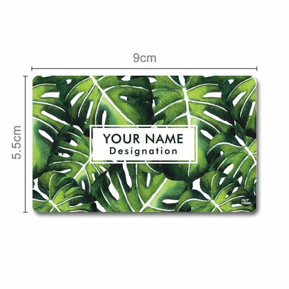 Personalized NFC Smart Card -  Monstera Plants Nutcase