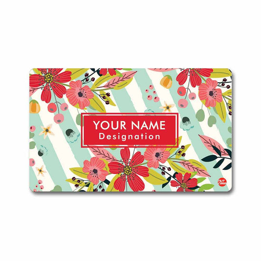 Customized NFC Smart Card -  Cute Flowers Nutcase