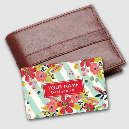 Customized NFC Smart Card -  Cute Flowers Nutcase