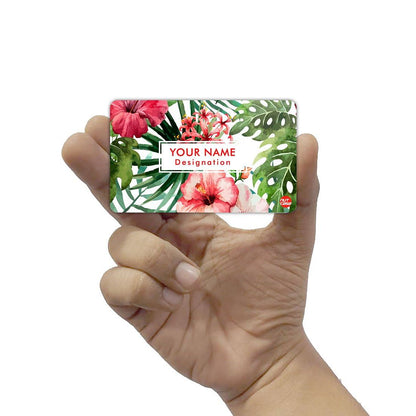 Personalized NFC Smart Card -  Flower Everywhere Nutcase