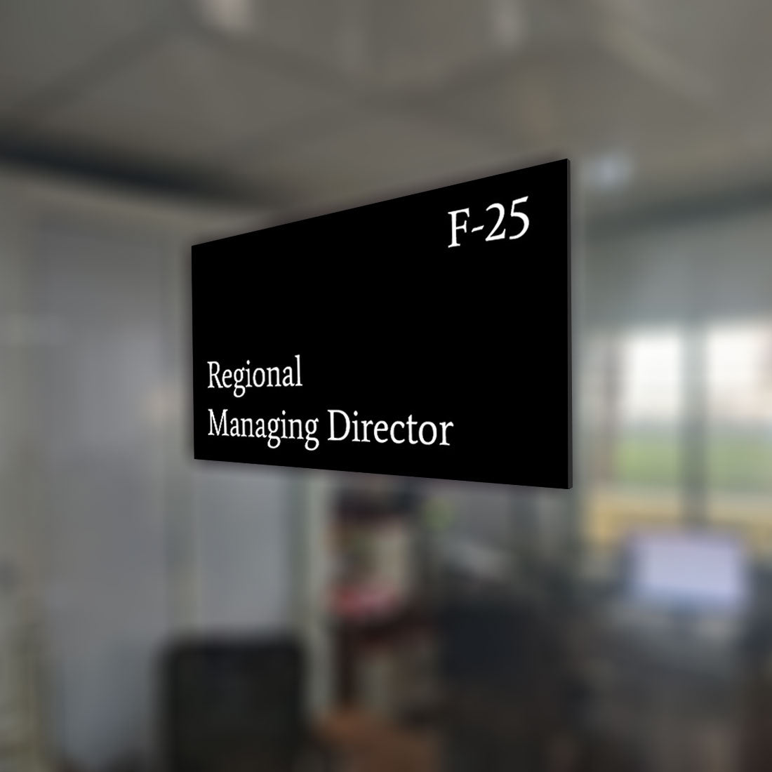 Personalized Name Plate Design for Office Customized Plaque - Director