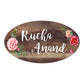 Customized Name Plate for Home Entrance - Oval Shaped