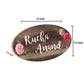 Customized Name Plate for Home Entrance - Oval Shaped