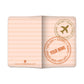 Classy Passport Cover for Him -  Holiday Escape Pink Nutcase