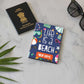Blue Personalized Passport Cover -  Life Is A Beach Blue