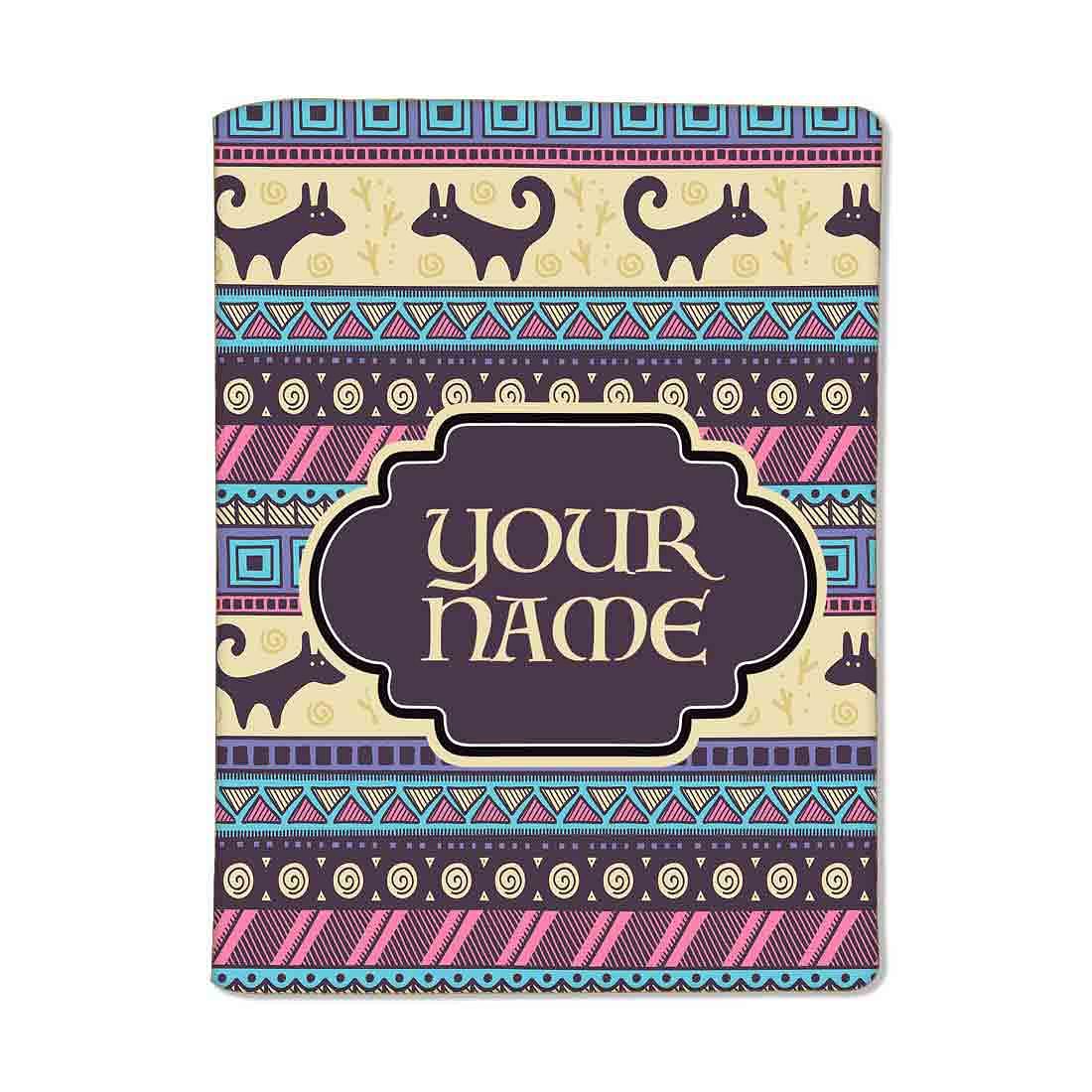 Classy Name Passport Cover  -Vintage Design Nutcase