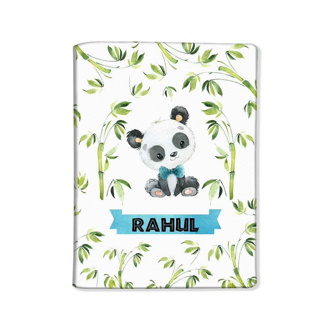 Nutcase Personalized Passport Cover PU Leather Polyfabric - Panda Nutcase