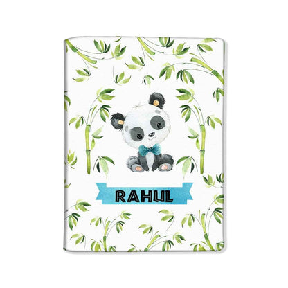 Nutcase Personalized Passport Cover PU Leather Polyfabric - Panda Nutcase