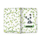Nutcase Personalized Passport Cover PU Leather Polyfabric - Cute Small Panda Nutcase