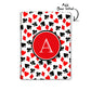 Personalized Passport Cover Luggage Tag Set - Playing Cards Nutcase