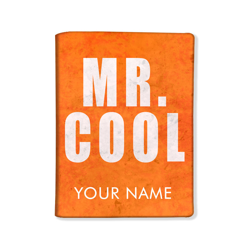 Personalised Passport Cover Luggage Tag Set - Mr Cool Nutcase