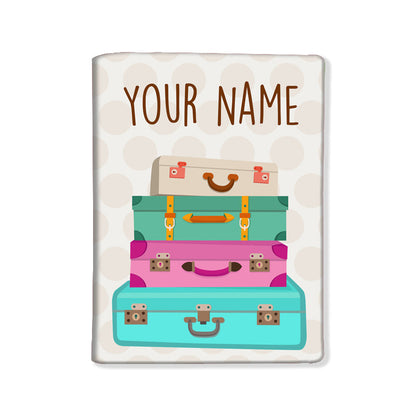 Personalized Passport Cover Luggage Tag Set - Suit Nutcase