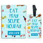 Personalized Fancy Passport Cover -  Eat Pray Selfie Holiday