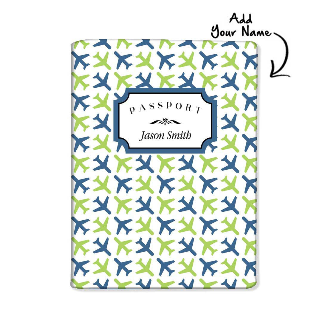 New Personalized Passport Cover - Planes