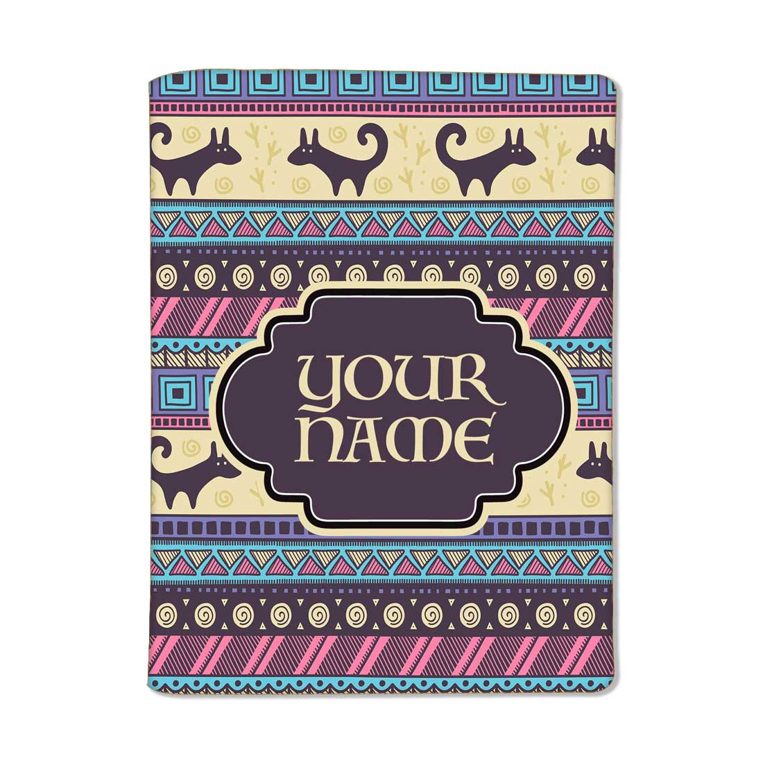 Personalised Passport Cover Luggage Tag Set - Vintage Design Nutcase