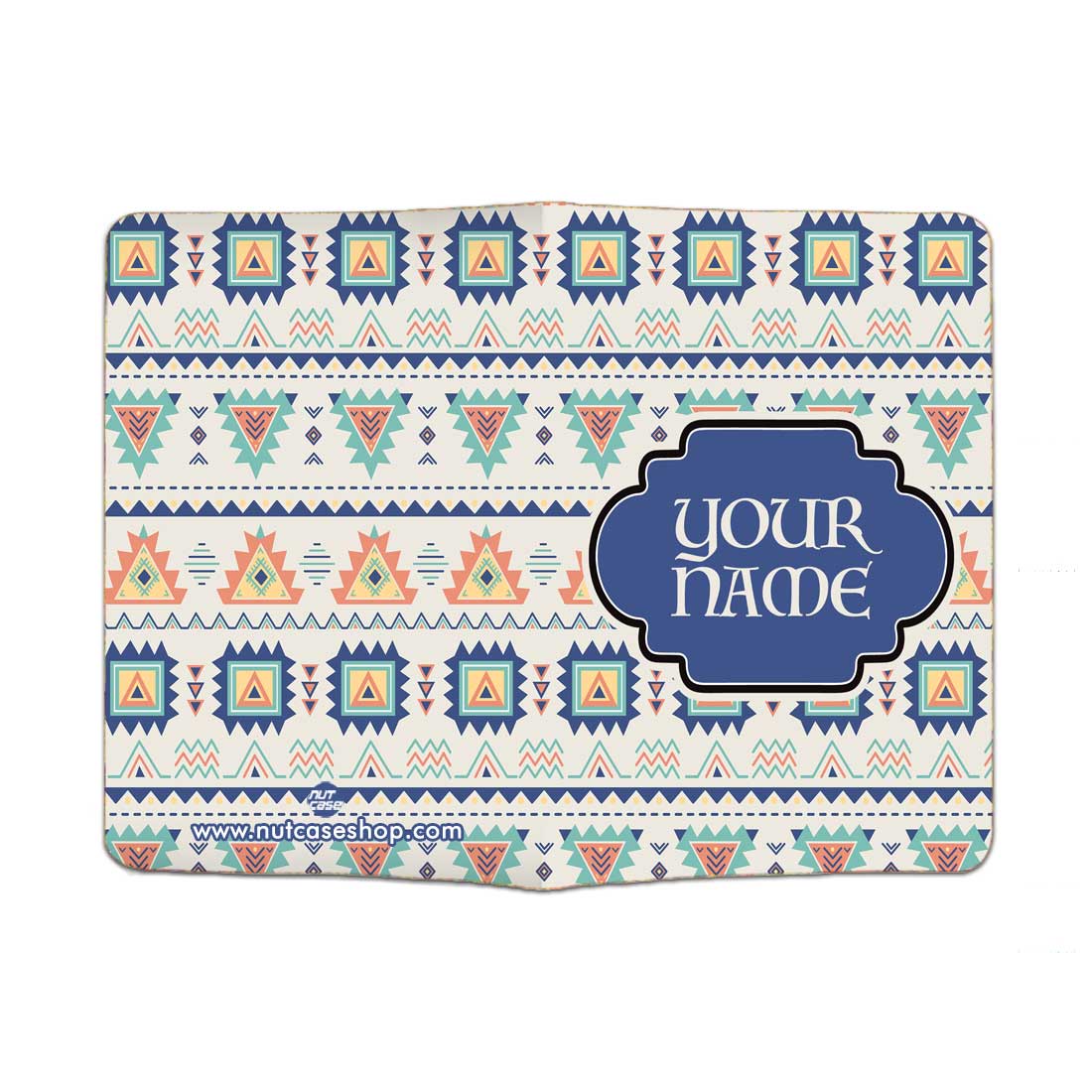 Customized Passport Cover and Suitcase Tag Set - Geometric Design Nutcase
