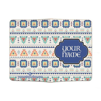 Customized Passport Cover and Suitcase Tag Set - Geometric Design Nutcase