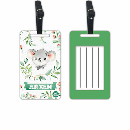 Personalized Kids Passport Cover Luggage Tag Set - Koala Nutcase