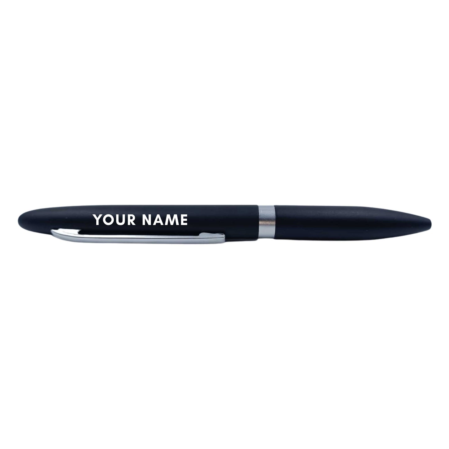 Custom Printed Pens Engraved Gift for Boss Office Colleagues (Black) - Add Name