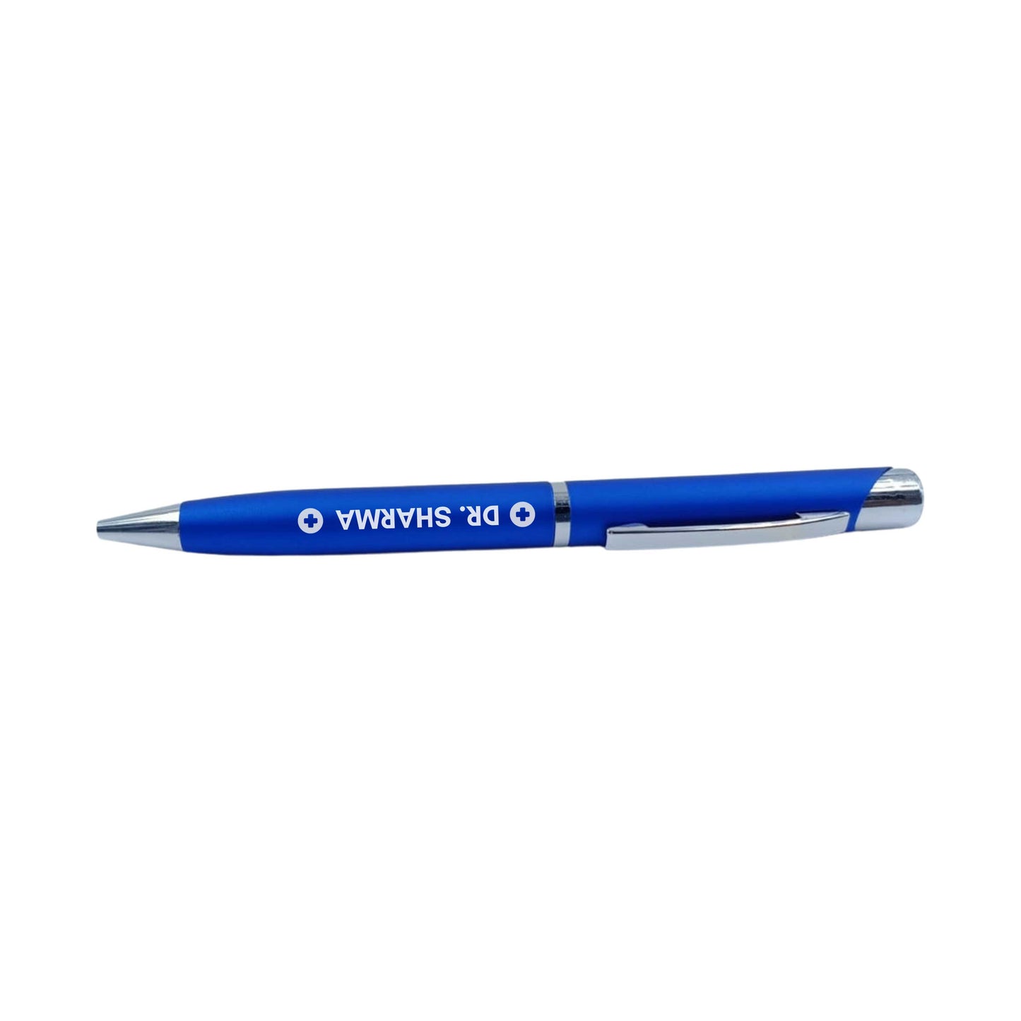 Engraved Personalised Pens Logo Printed Pens for Doctor (Blue) - Dr Add Name