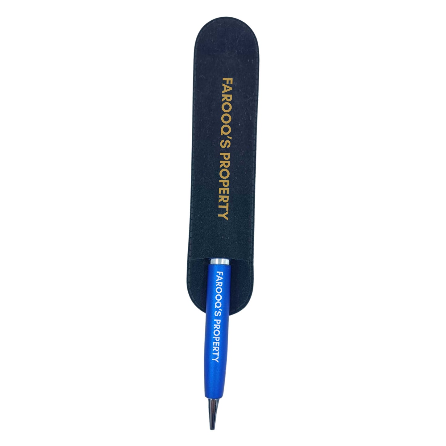 Custom Pen With Name Engraved Promotional Pens Corporate Gifts (Blue) - Add Name