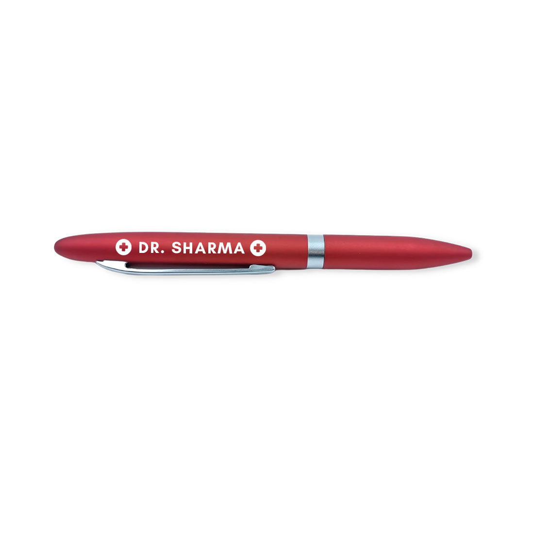 Engraved Personalised Pens for Doctors Unique gift for Doctor (Red) - Dr Add Name