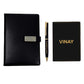 Custom Gift Set with Personalized Diary Pen and Passport Cover Sleeve