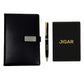 Personalized Gift Set with Personalized Diary Pen and Passport Cover Sleeve