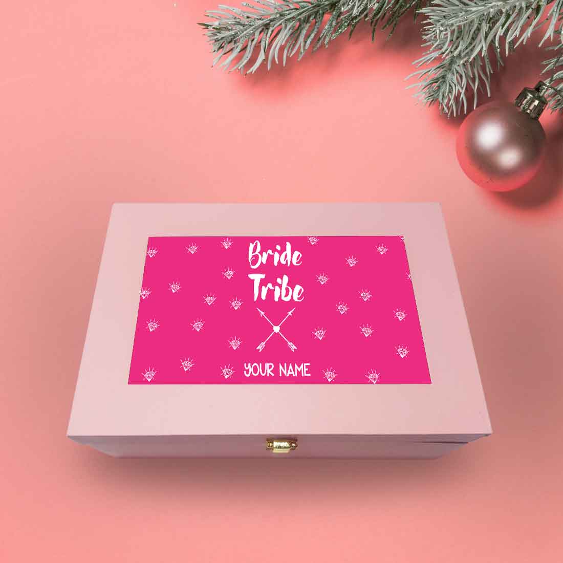 Personalised Gift Box - Bride Tribe - Diamante Bebe Designs