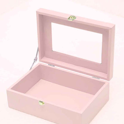 Customized Jewelry Box for Women Wedding Gift Add Name - Multi Flower