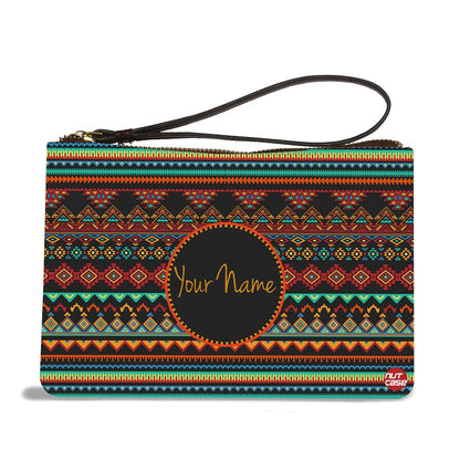 Small Hand Pouch - Ethnic Pattern Nutcase
