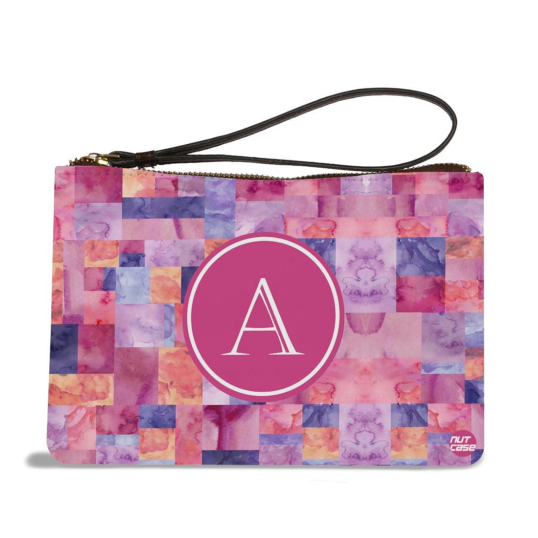 Phone Pouch For Ladies - Square Marble Nutcase