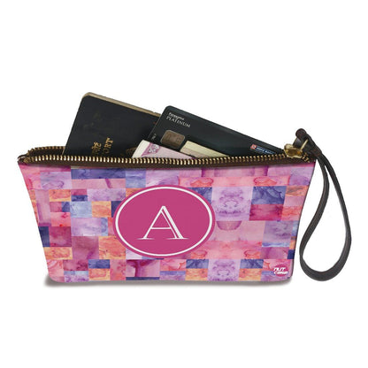 Phone Pouch For Ladies - Square Marble Nutcase
