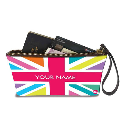 Small Wristlet Pouch - UK Flag Nutcase