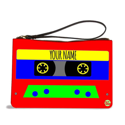 Small Hand Pouch - Red Cassette Nutcase