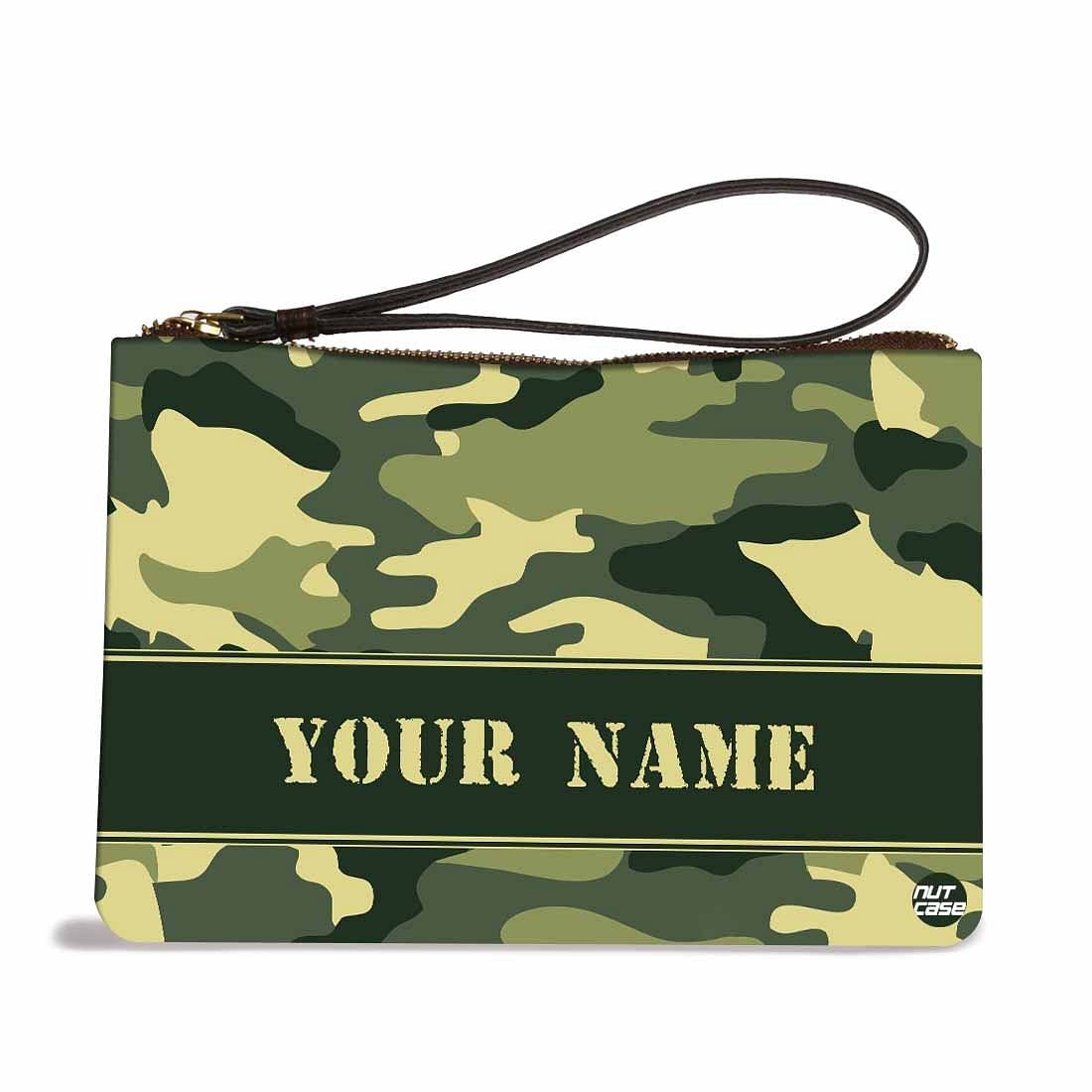 Small Wristlet Pouch - Camo Nutcase
