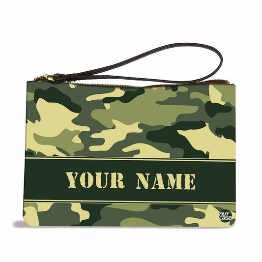 Small Wristlet Pouch - Camo Nutcase